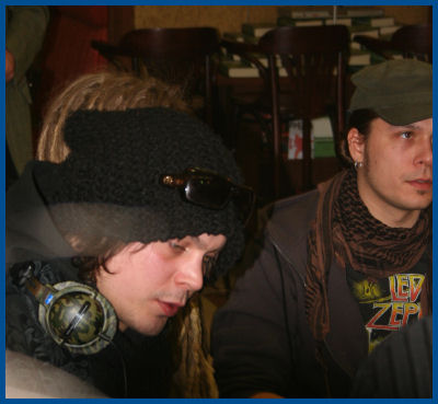 Him & The Rasmus - Autograph session in Moscow (03.02.06, «Soyuz»)