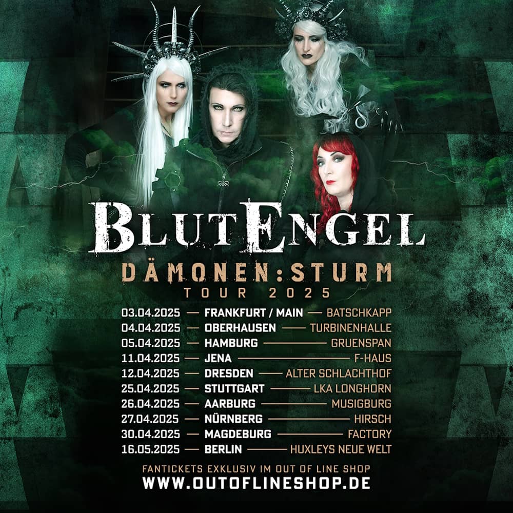 BLUTENGEL - DÄMONEN:STURM TOUR 2025