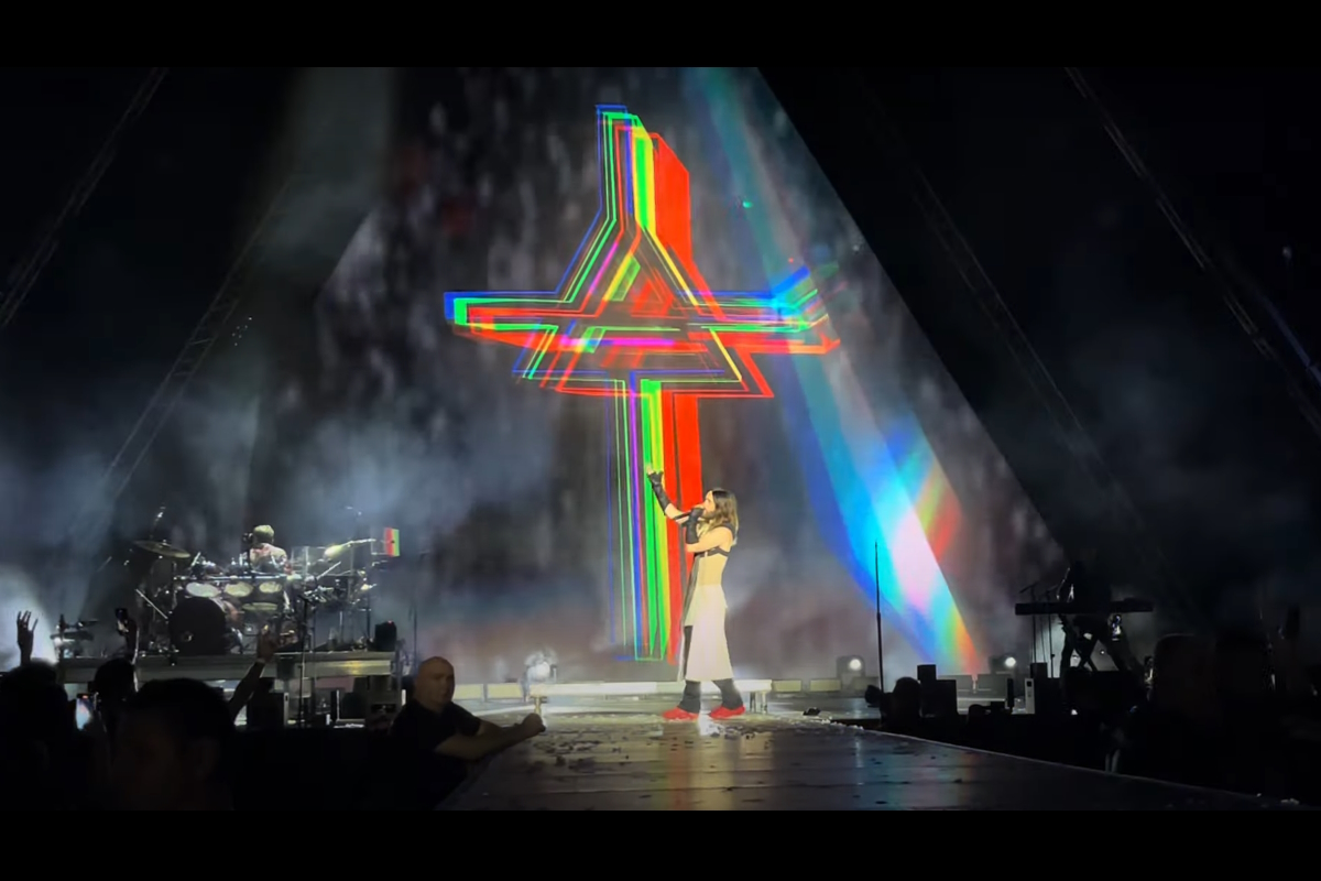 Thirty Seconds To Mars - «Hurricane» (live video 11.10.2024 Beogradska Arena, Belgrade, Serbia)