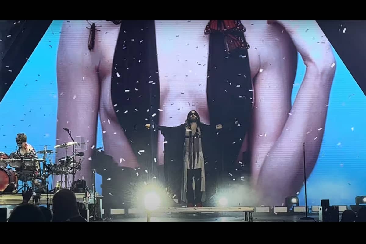 Thirty Seconds To Mars - «Intro / Up in the Air» (live video 11.10.2024 Beogradska Arena, Belgrade, Serbia)